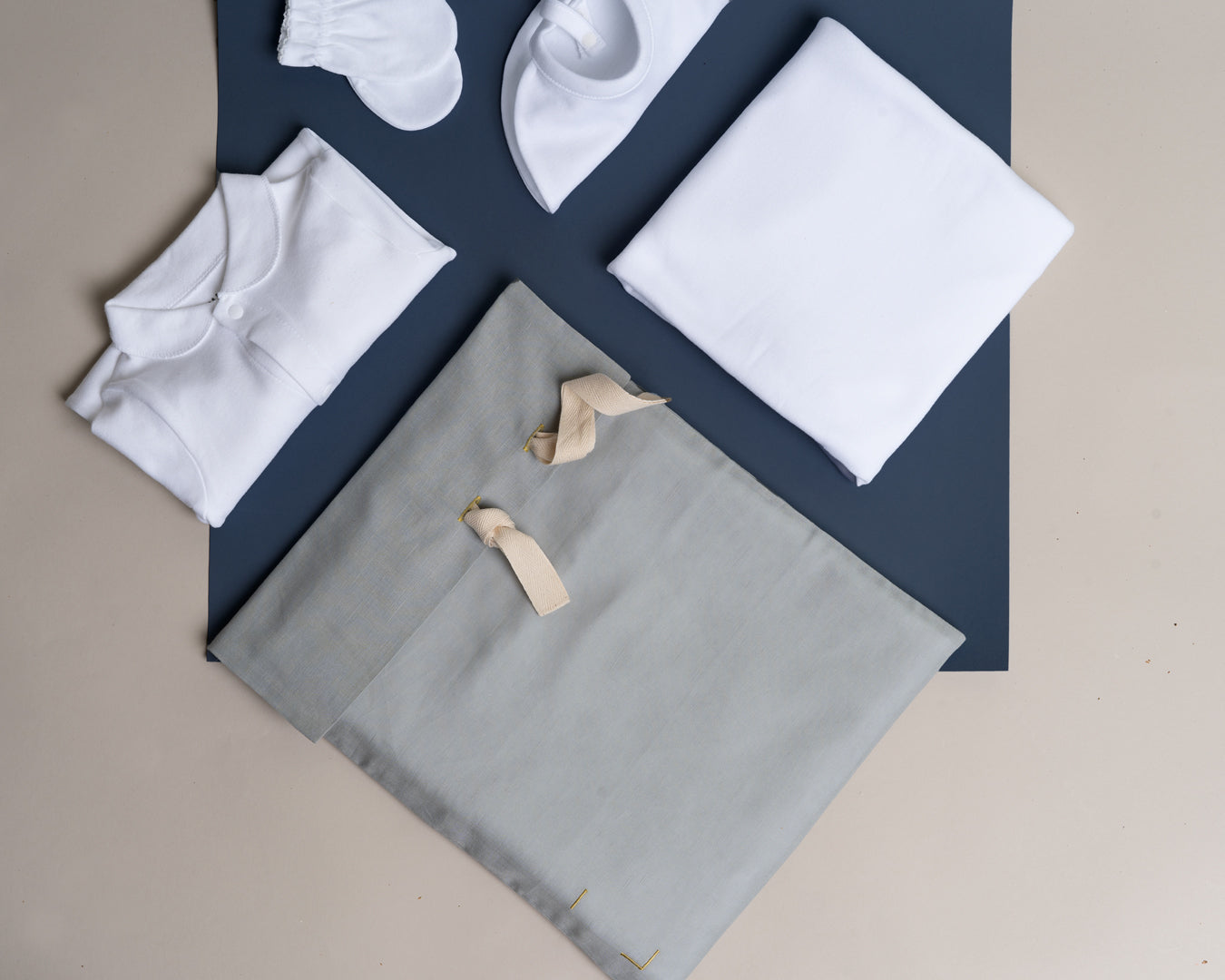 Linen Mom & Baby Bag Organizer