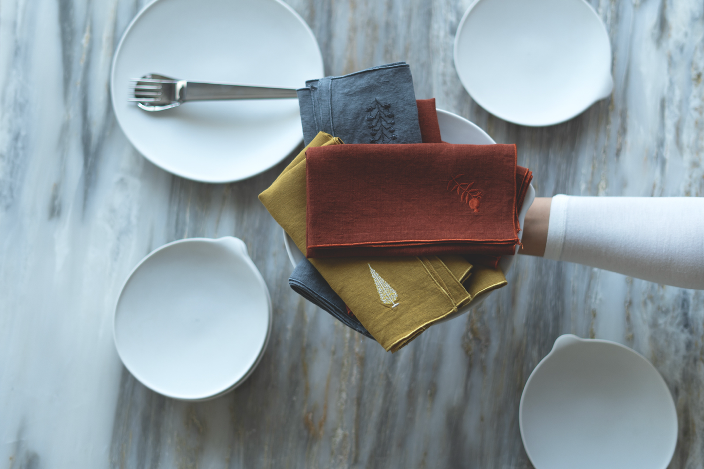 Branches Collection – Linen Napkins