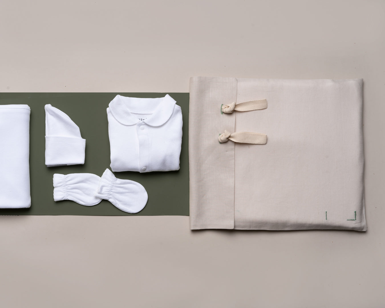 Linen Mom & Baby Bag Organizer