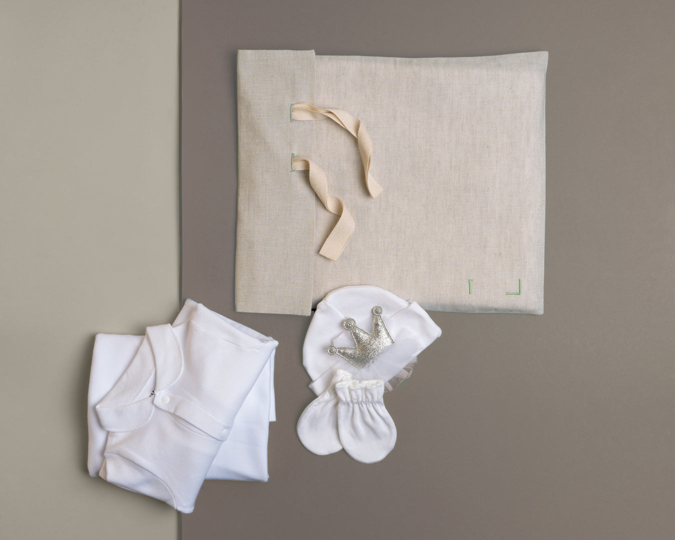 Linen Mom & Baby Bag Organizer