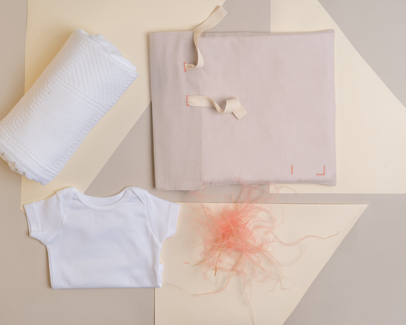 Linen Mom & Baby Bag Organizer